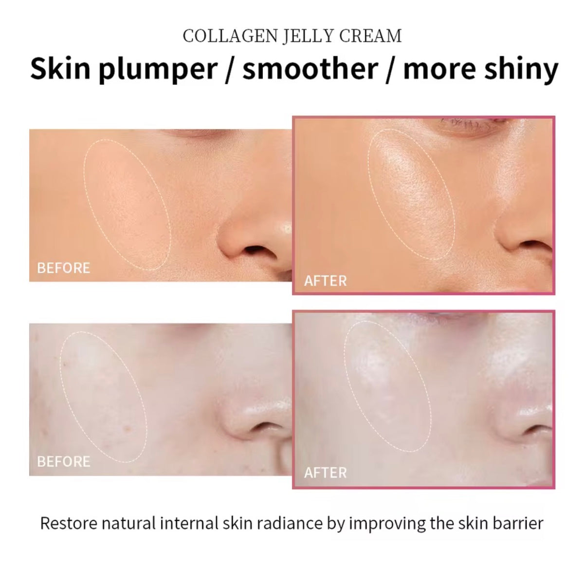 Collagen Jelly Cream – Plumping, Firming & All-Day Hydration