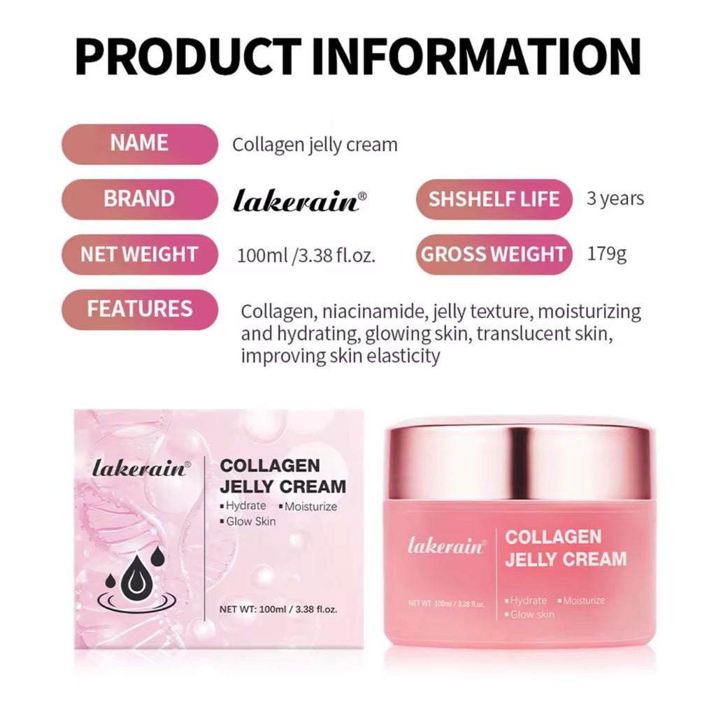 Collagen Jelly Cream – Plumping, Firming & All-Day Hydration